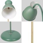 Green Adjustable Floor Lamp for Living Room