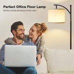 Modern 60" Arc Floor Lamp with 3 Colors