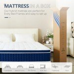 King Size Medium Firm Innerspring Mattress - 12 Inch