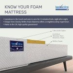 Eco-Friendly Memory Foam Single Mattress - Firm 3ft