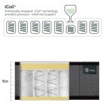 ZINUS 6-Inch Pocket Spring Memory Foam Single Mattress