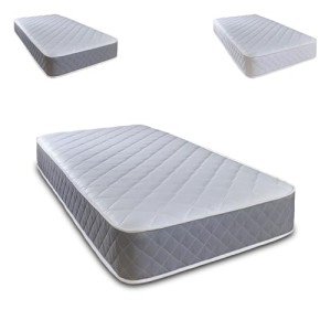 Diamond Grey 3ft Single Spring Coil Mattress