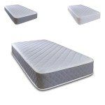 Diamond Grey 3ft Single Spring Coil Mattress