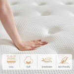 Sleremind 7-Zone Hybrid Double Mattress 135x190 cm
