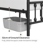 Yaheetech 5ft King Vintage Iron Bed Frame