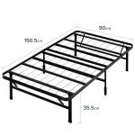 Zinus Zero Assembly Foldable Bed Frame - Single
