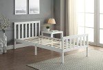 White Solid Pine 3ft Single Bed Frame
