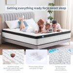 12-Inch Hybrid Pocket Sprung Double Mattress for Back Pain