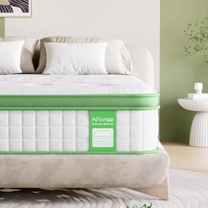 NIXNAP King Size 10" Hybrid Gel Mattress