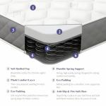 Diamond Grey 3ft Single Spring Coil Mattress