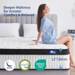 12-Inch Hybrid Pocket Sprung Double Mattress for Back Pain