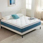 Hiimgo Pocket Sprung Double Mattress for Comfort