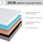 Twirest Double Memory Foam Mattress - Medium Firm