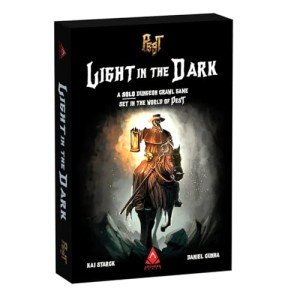 Archona Games: Light in The Dark - Strategy Board Game, Solo Dungeon Crawl Game Set in The World of Pest, Plague Doctor, Ages 13+, 1 Player, 30 Min