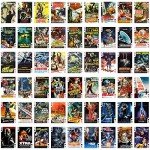 FLONZGIFT SCI FI Playing Cards (Poker Deck 54 Cards All Different) Vintage Sci Fi Trash Movie Poster Aliens Robots Space
