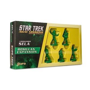 Star Trek Away Missions: Commander Sela Romulan Expansion - Miniatures Board Game, Sci-Fi & Space, Ages 14+, 2 Players, 60-90 Min