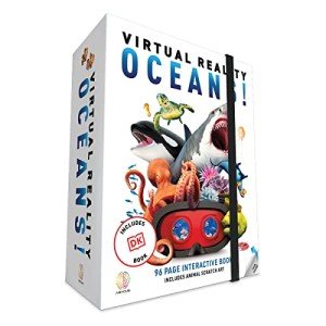Abacus Brands Virtual Reality Oceans! Gift Box - Illustrated Interactive VR Book and STEM Learning Activity Set - for Ages 8 and Up