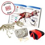 Abacus Brands Virtual Reality Dinosaurs Gift Box - Illustrated Interactive VR Book and STEM Learning Activity Set - for Ages 8 and Up