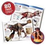 Abacus Brands Virtual Reality Dinosaurs Gift Box - Illustrated Interactive VR Book and STEM Learning Activity Set - for Ages 8 and Up