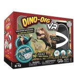 Abacus Brands STEAM Dino Dig VR - Virtual Reality Kids Science Kit, Book and Interactive STEAM Learning Activity Set - for Ages 8 and Up