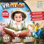 Professor Maxwell's VR Atlas - Virtual Reality Kids Science Kit, Book and Interactive Geography STEM Learning World Travel Activity Set (New Edition)