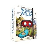 Abacus Brands Virtual Reality World Atlas Gift Box - Illustrated Interactive VR Atlas and STEM Learning Activity Set - for Ages 8 and Up