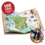 Abacus Brands Virtual Reality World Atlas Gift Box - Illustrated Interactive VR Atlas and STEM Learning Activity Set - for Ages 8 and Up