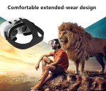 VR Headset for iPhone & Android with Controller, for Kids & Adults, Universal Virtual Reality Goggles, Portable Virtual Reality 3D Glasses Helmets, for Movies,TV & Video Games,for Phones 4.7-6.5Inch