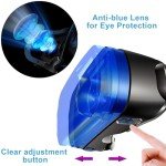 VR Headset, 3D VR Glasses Virtual Reality Headset for iPhone & Android with Controller, Compatible 5.0-7.0 inch, Anti-Blue Light Adjustable Universal Virtual Reality Goggles for Kids & Adults