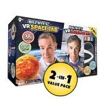 Abacus Brands Bill Nye's VR Science Kit and VR Space Lab - Virtual Reality Kids Science Kit, Book and Interactive STEM Learning Activity Set (2 in 1 Combo Pack) - for Ages 8 and Up [Packing May Vary]