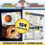 Abacus Brands Bill Nye's VR Science Kit and VR Space Lab - Virtual Reality Kids Science Kit, Book and Interactive STEM Learning Activity Set (2 in 1 Combo Pack) - for Ages 8 and Up [Packing May Vary]