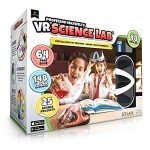 Professor Maxwell's VR Science Lab - Virtual Reality Kids Science Kit, Book and Interactive STEM Learning Activity Set (Full Version - Includes Goggles) - for Ages 8 and Up