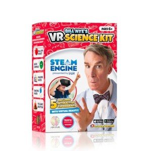 Abacus Brands Bill Nye's VR Science Kit Student Edition - Virtual Reality Kids Book and Interactive STEAM Set - Includes All Materials You Need, Ages 6 and Up