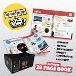 Abacus Brands Bill Nye's VR Science Kit Student Edition - Virtual Reality Kids Book and Interactive STEAM Set - Includes All Materials You Need, Ages 6 and Up