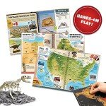 Professor Maxwell's VR Atlas - Virtual Reality Kids Science Kit, Book and Interactive Geography STEM Learning Activity Set (Materials & Book Only - Goggles Sold Separately) - for Ages 8 and Up