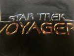 Star Trek Voyager Logo Women's XL Tee Shirt Sci-Fi Pre-Owned Ring Spun Ladies