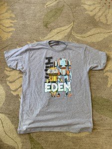 EDEN SCI-FI ANIME T-SHIRT LIMITED EDITION COLLECTORS NETFLIX SIZE L LARGE