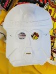 Vintage SPACE ROBOT cape Collegeville Costume & Mask 1979 Rare Sci-Fi in box