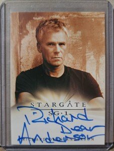 2011 Stargate Universe: Season 2 SG-1 Richard Dean Anderson O'Neill Autograph