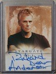 2011 Stargate Universe: Season 2 SG-1 Richard Dean Anderson O'Neill Autograph