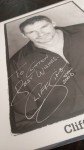 SIGNED Stargate SG-1 CLIFF SIMON Sci Fi Villain AUTOGRAPH Black & White BA'AL