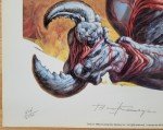 Basil Gogos signed lithograph Boris Karloff Frankenstein Universal monsters
