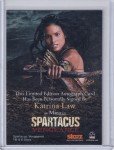 Spartacus Vengeance #1 Katrina Law as Mira AUTOGRAPH