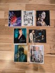 10 Star Trek Sci Fi Autographs Shatner, Doohan, Kelly, Washburn, Picardo, Hey &