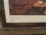 Star Wars Limited Edition 80/650 Artist Signed With COA