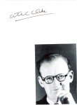 Arthur C. Clark signed card!  Sci-Fi author!