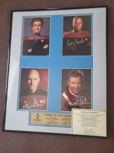Signed & Numbered Star Trek "Heroes Of The Frontier"