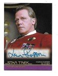 Star Trek Movies Leon Russom as Commander-in-Chief Autographed Card A21