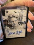JEANNE COOPER AUTOGRAPH TWILIGHT ZONE RITTENHOUSE ROD  A92
