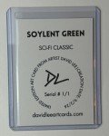 Soylent Green Platinum Plated Limited Signed “Sci-Fi Classic” Trading Card 1/1